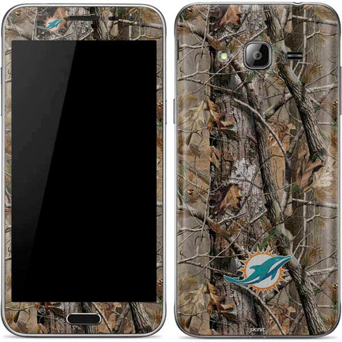 NFL Miami Dolphins Realtree AP Camo Galaxy J3 Skin