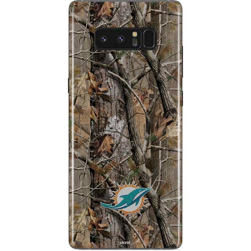 NFL Miami Dolphins Realtree AP Camo Galaxy Note 8 Skin