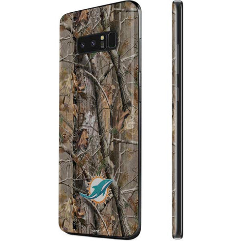 NFL Miami Dolphins Realtree AP Camo Galaxy Note 8 Skin