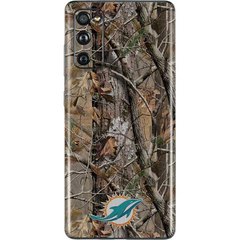 NFL Miami Dolphins Realtree AP Camo Galaxy S20 Fan Edition Skin