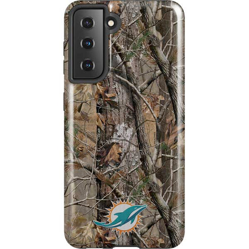 NFL Miami Dolphins Realtree AP Camo Galaxy S21 5G Pro Case