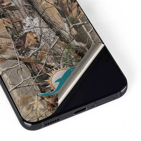 NFL Miami Dolphins Realtree AP Camo Galaxy S22 Plus Skin