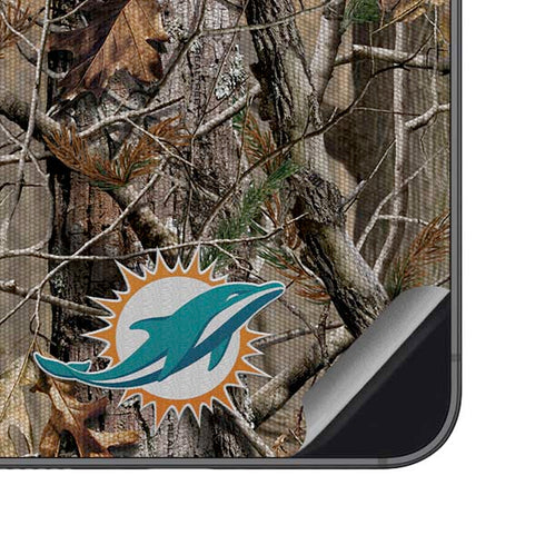NFL Miami Dolphins Realtree AP Camo Galaxy S23 FE Skin