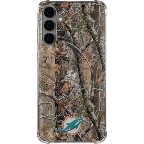 NFL Miami Dolphins Realtree AP Camo Galaxy S24 Plus Clear Case