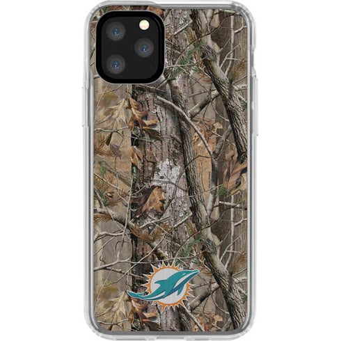 NFL Miami Dolphins Realtree AP Camo iPhone 11 Pro Clear Case