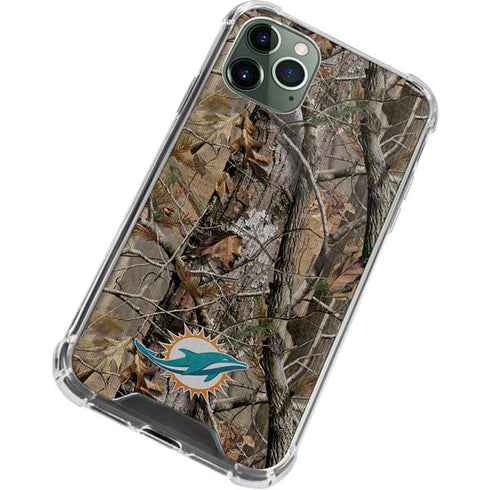 NFL Miami Dolphins Realtree AP Camo iPhone 12 Pro Clear Case
