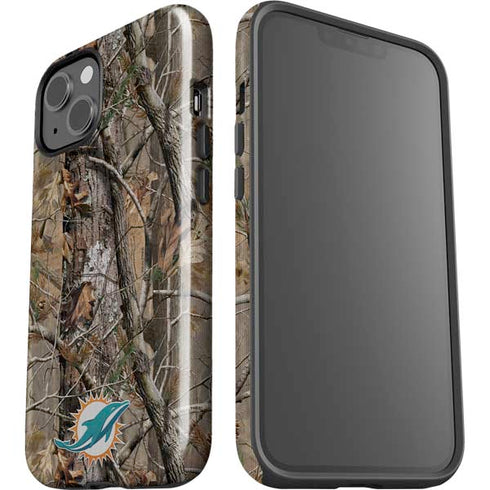 NFL Miami Dolphins Realtree AP Camo iPhone 15 Impact Case