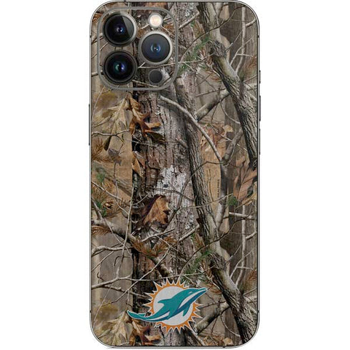 NFL Miami Dolphins Realtree AP Camo iPhone 14 Pro Max Skin