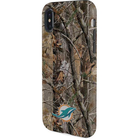 NFL Miami Dolphins Realtree AP Camo iPhone X Pro Case