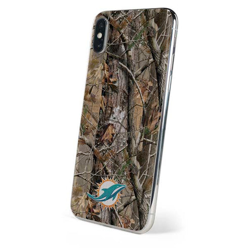 NFL Miami Dolphins Realtree AP Camo iPhone X Skin