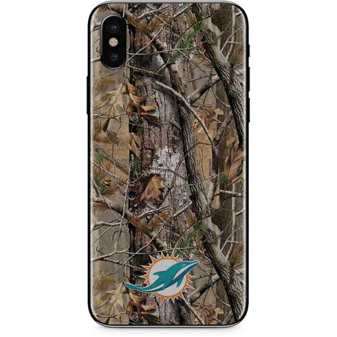 NFL Miami Dolphins Realtree AP Camo iPhone XS Max Skin
