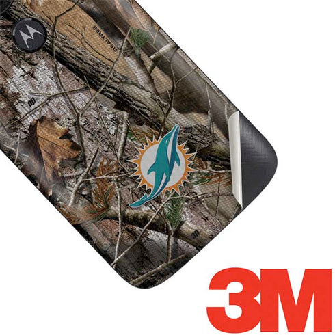 NFL Miami Dolphins Realtree AP Camo Moto E5 Play Skin