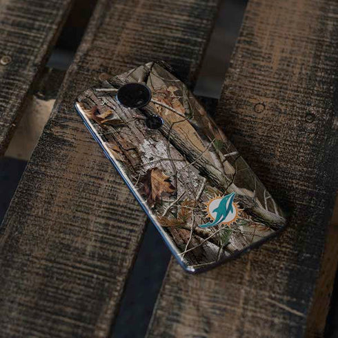 NFL Miami Dolphins Realtree AP Camo Moto E5 Plus Skin