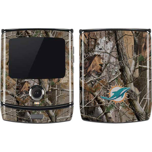 NFL Miami Dolphins Realtree AP Camo Motorola RAZR Skin