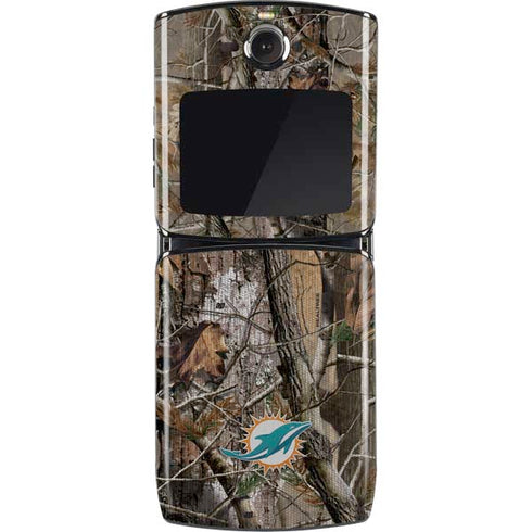 NFL Miami Dolphins Realtree AP Camo Motorola RAZR Skin