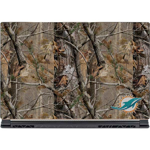 NFL Miami Dolphins Realtree AP Camo MSI GS65 Stealth Laptop Skin