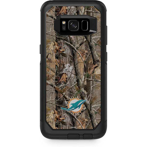 NFL Miami Dolphins Realtree AP Camo Otterbox Commuter Galaxy Skin