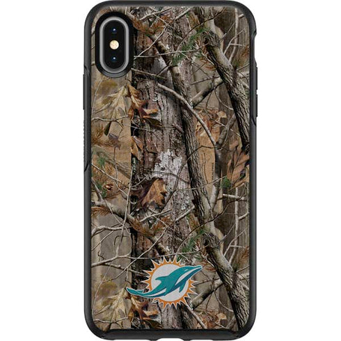 NFL Miami Dolphins Realtree AP Camo Otterbox Symmetry iPhone Skin
