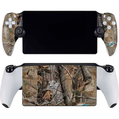 NFL Miami Dolphins Realtree AP Camo PlayStation Portal Remote Player Skin