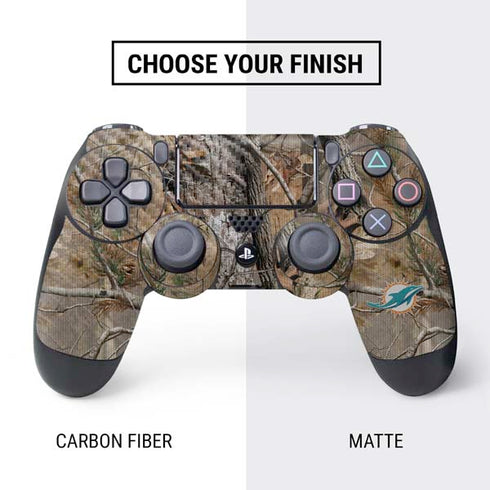 NFL Miami Dolphins Realtree AP Camo PS4 Controller Skin