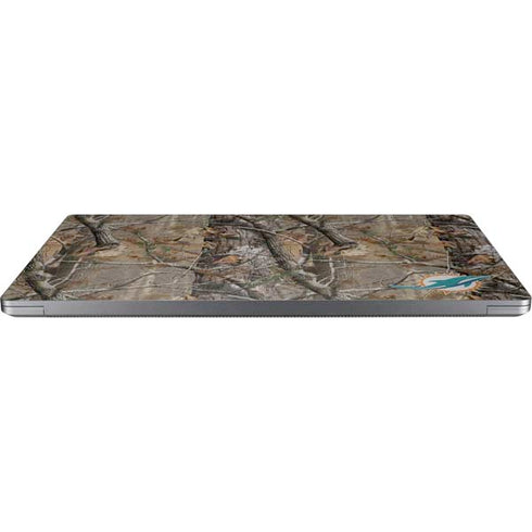 NFL Miami Dolphins Realtree AP Camo Universal Laptop 16.6in (13.4 x 9.7in) Skin