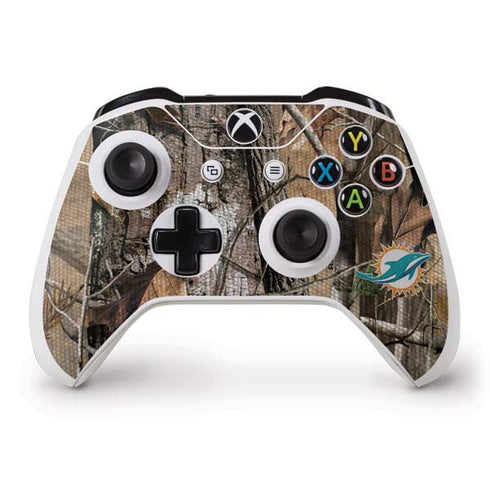 NFL Miami Dolphins Realtree AP Camo Xbox One S Controller Skin