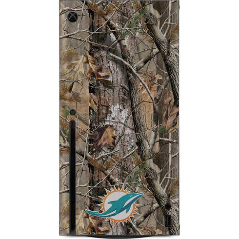 NFL Miami Dolphins Realtree AP Camo Xbox Series X Console Skin
