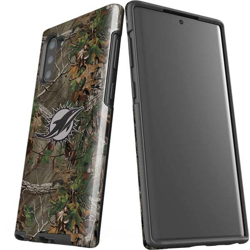 NFL Miami Dolphins Realtree Xtra Green Camo Galaxy Note 10 Pro Case