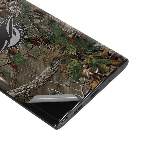 NFL Miami Dolphins Realtree Xtra Green Camo Galaxy Note 10 Skin