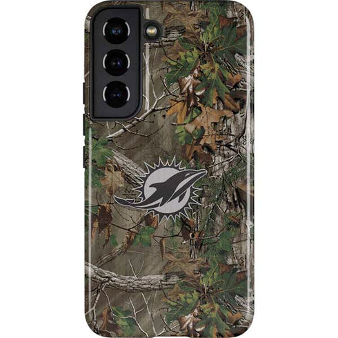 NFL Miami Dolphins Realtree Xtra Green Camo Galaxy S22 Pro Case