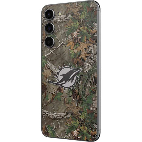 NFL Miami Dolphins Realtree Xtra Green Camo Galaxy S23 Plus Skin