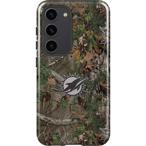 NFL Miami Dolphins Realtree Xtra Green Camo Galaxy S23 Pro Case