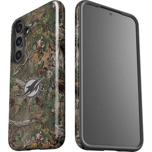 NFL Miami Dolphins Realtree Xtra Green Camo Galaxy S24 Plus Impact Case