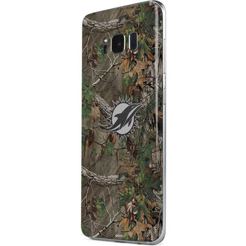NFL Miami Dolphins Realtree Xtra Green Camo Galaxy S8 Plus Skin