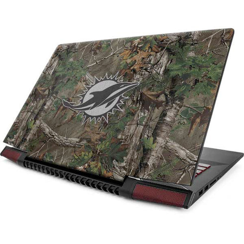 NFL Miami Dolphins Realtree Xtra Green Camo Lenovo IdeaPad Skin