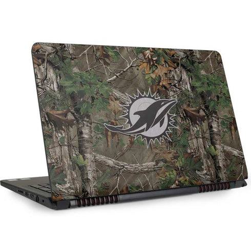 NFL Miami Dolphins Realtree Xtra Green Camo Dell Inspiron Skin