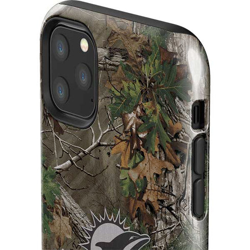 NFL Miami Dolphins Realtree Xtra Green Camo iPhone 11 Pro Max Impact Case