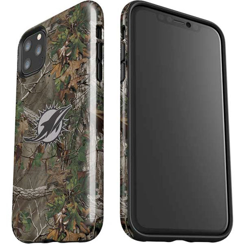 NFL Miami Dolphins Realtree Xtra Green Camo iPhone 11 Pro Max Impact Case