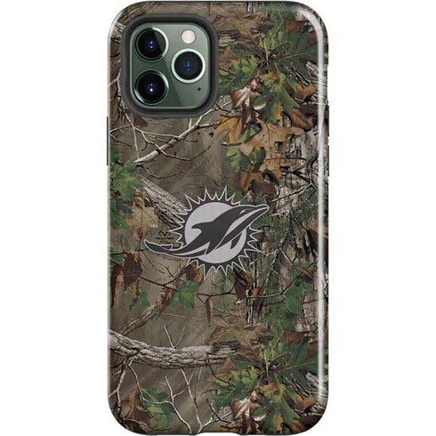 NFL Miami Dolphins Realtree Xtra Green Camo iPhone 12 Pro Max Impact Case