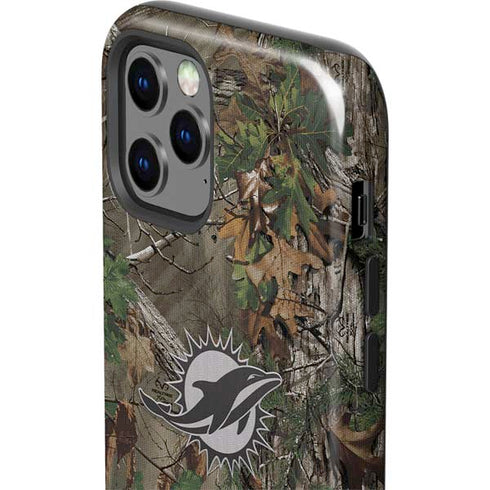 NFL Miami Dolphins Realtree Xtra Green Camo iPhone 12 Pro Max Impact Case