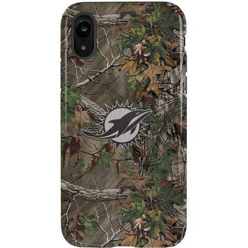 NFL Miami Dolphins Realtree Xtra Green Camo iPhone XR Pro Case