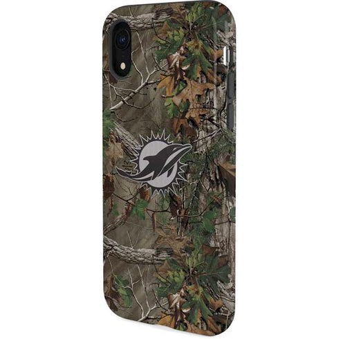 NFL Miami Dolphins Realtree Xtra Green Camo iPhone XR Pro Case