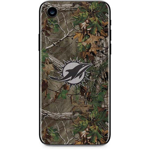 NFL Miami Dolphins Realtree Xtra Green Camo iPhone XR Skin