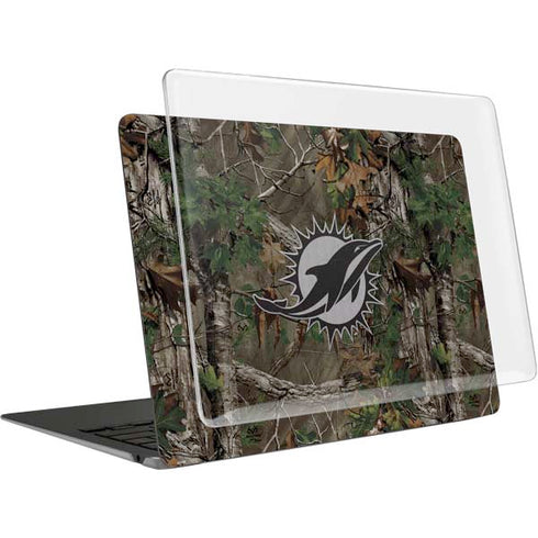 NFL Miami Dolphins Realtree Xtra Green Camo MacBook Air 15in (2023-2025) Case plus Skin