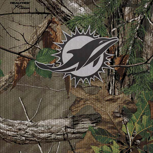 NFL Miami Dolphins Realtree Xtra Green Camo Moto E5 Play Skin