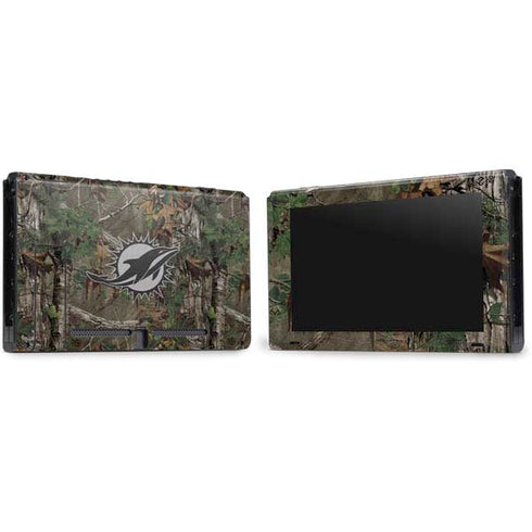 NFL Miami Dolphins Realtree Xtra Green Camo Nintendo Switch Bundle Skin