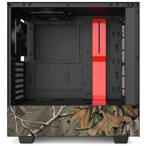 NFL Miami Dolphins Realtree Xtra Green Camo NZXT H510 Compact ATX Mid-Tower Case Skin