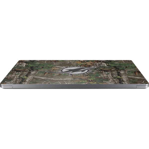 NFL Miami Dolphins Realtree Xtra Green Camo Universal Laptop 16in (13 x 9.4in) Skin