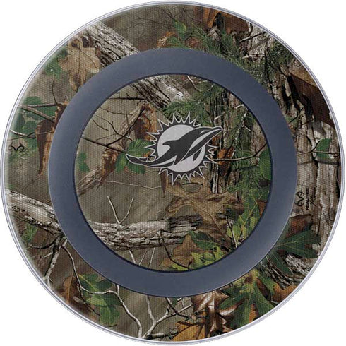 NFL Miami Dolphins Realtree Xtra Green Camo Wireless Charger Skin