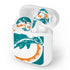 NFL Miami Dolphins Retro Logo Apple AirPods Skin